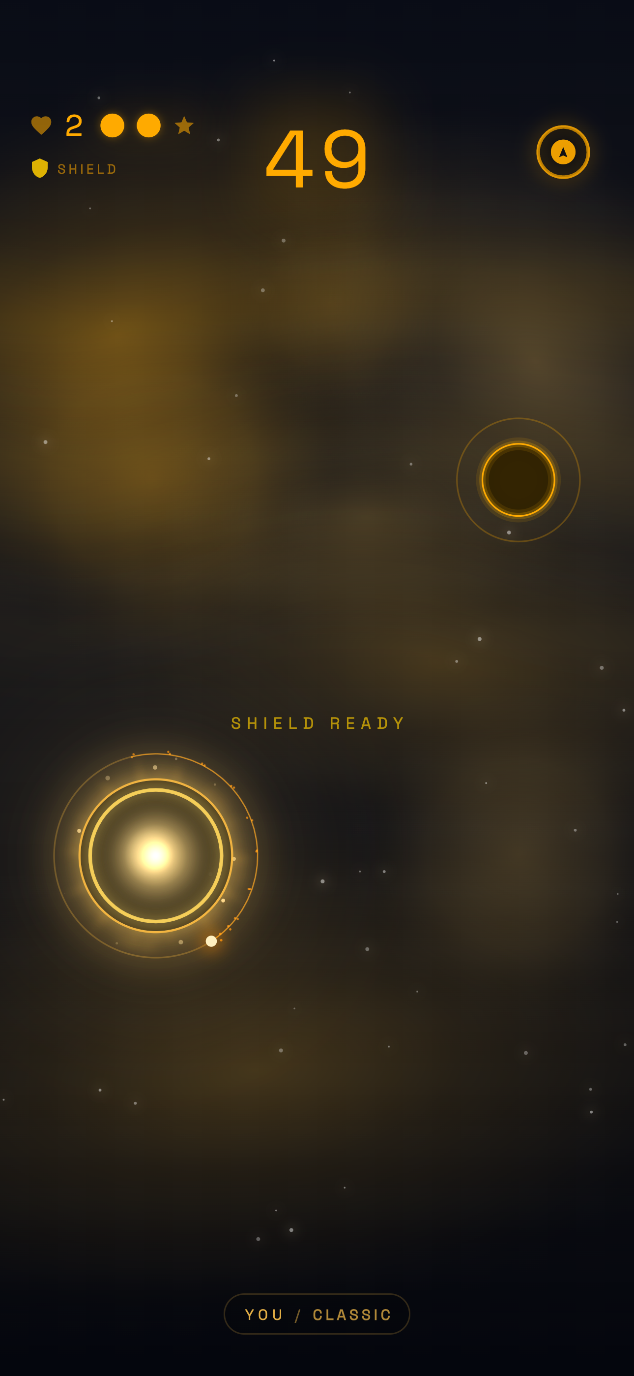 Solar-ready gameplay screen